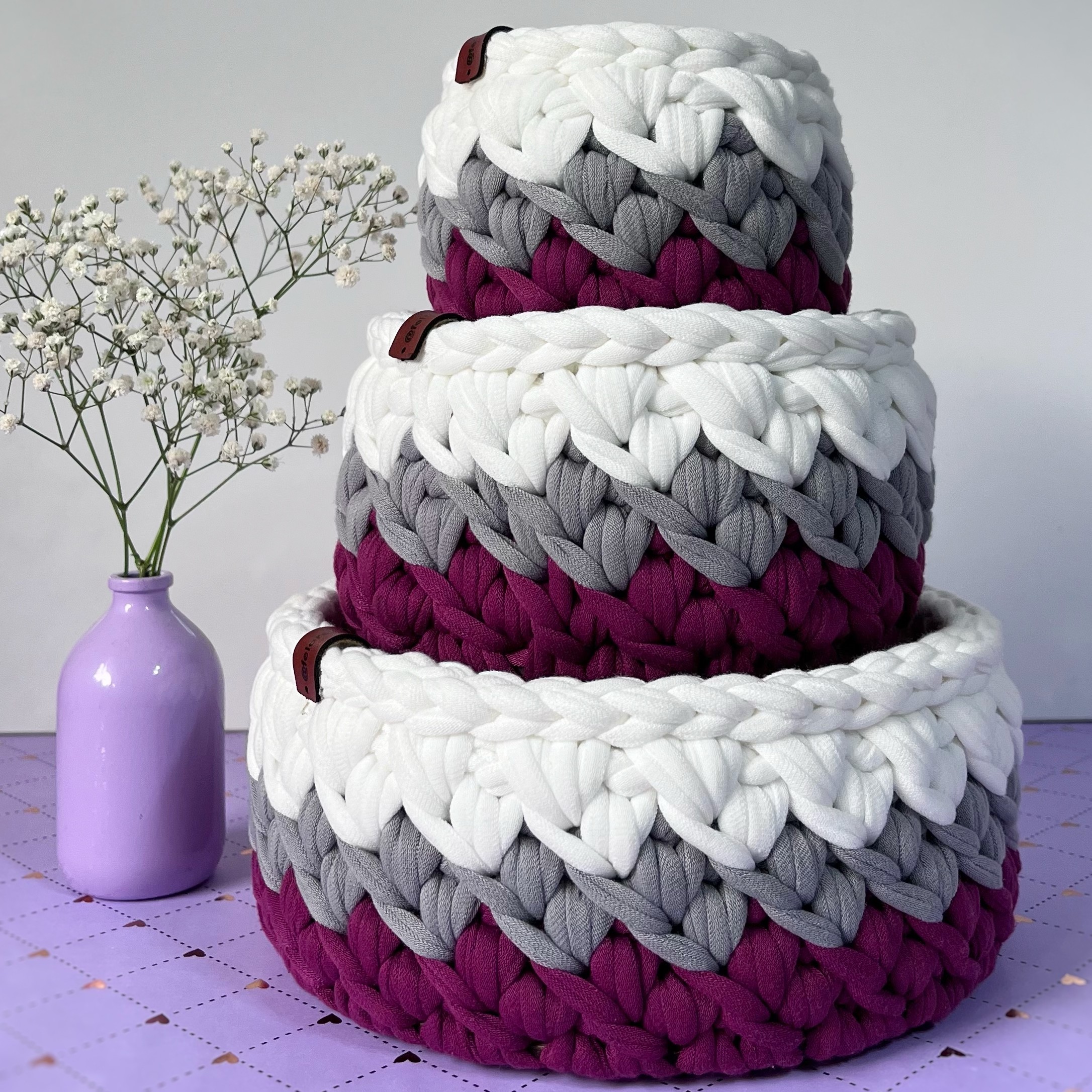 نظم دهنده لوازم سه تیکه (رنگ و سایز دلخواه)