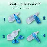 قالب اشکال کریستالی 4 تایی