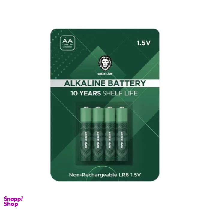 باتری قلمی گرین لاین مدل GNAKBAA بسته 4 عددی