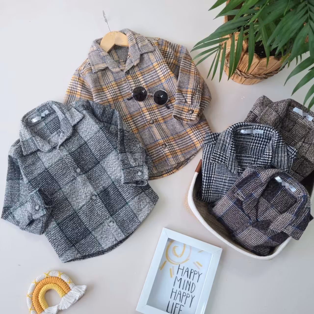 بلوز کشمیر اسپرت مناسب دختر و پسر سایز 60 و 65