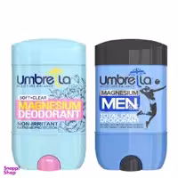 استیک ضد تعریق زنانه آمبرلا (Umbrella) مدل سافت + استیک ضدتعریق مردانه مدل توتال کر حجم 75 میلی لیتر