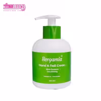 کرم مرطوب کننده پمپی دست و ناخن برگامیا حجم 250ml