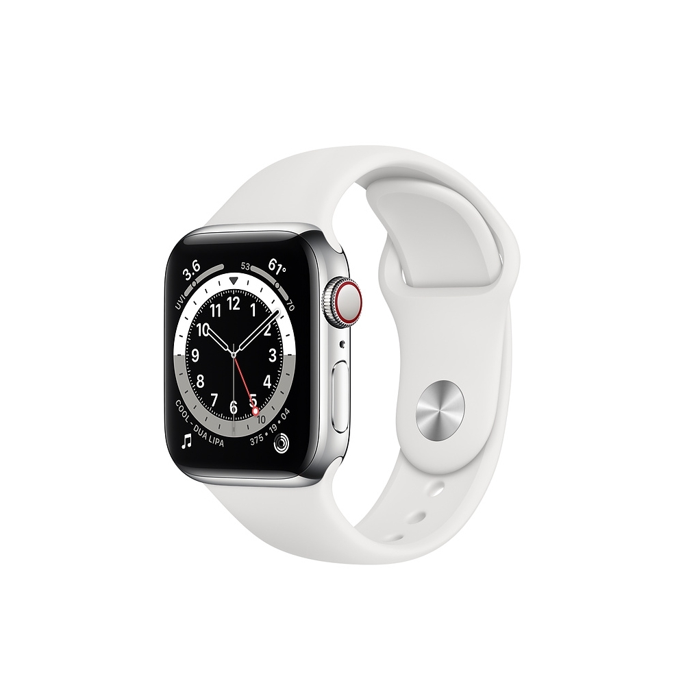 اپل واچ سری 6 مدل 44 میلیمتری نقره ای-Apple watch series 6 Silver 44mm