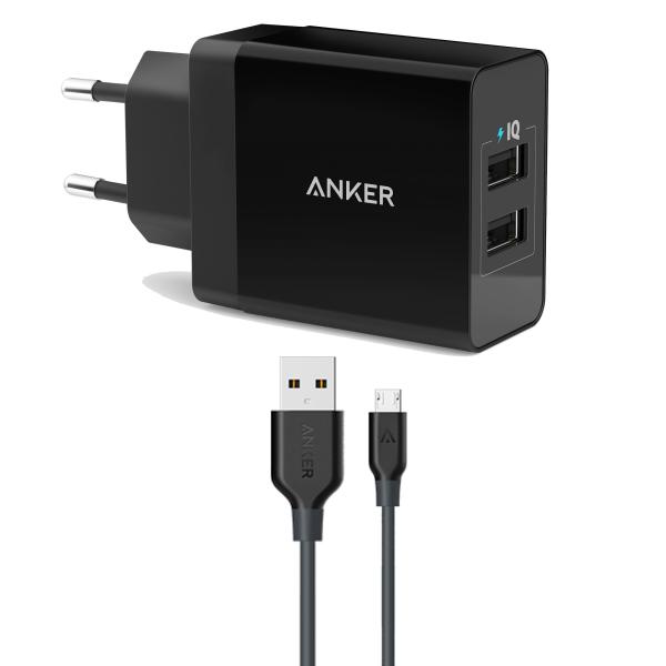 شارژر دیواری انکر مدل B2021 PowerIQ