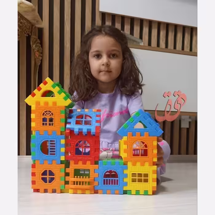 خرید اسباب بازی خانه سازی 48 قطعه به قیمت مناسب بلوک