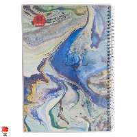 دفتر مشق 80 برگ سیمی مجلد طرح مرمر آپادانا