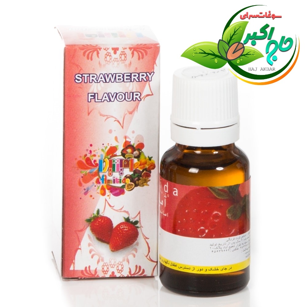اسانس توت فرنگی(طعم دهنده خوراکی) 20ml