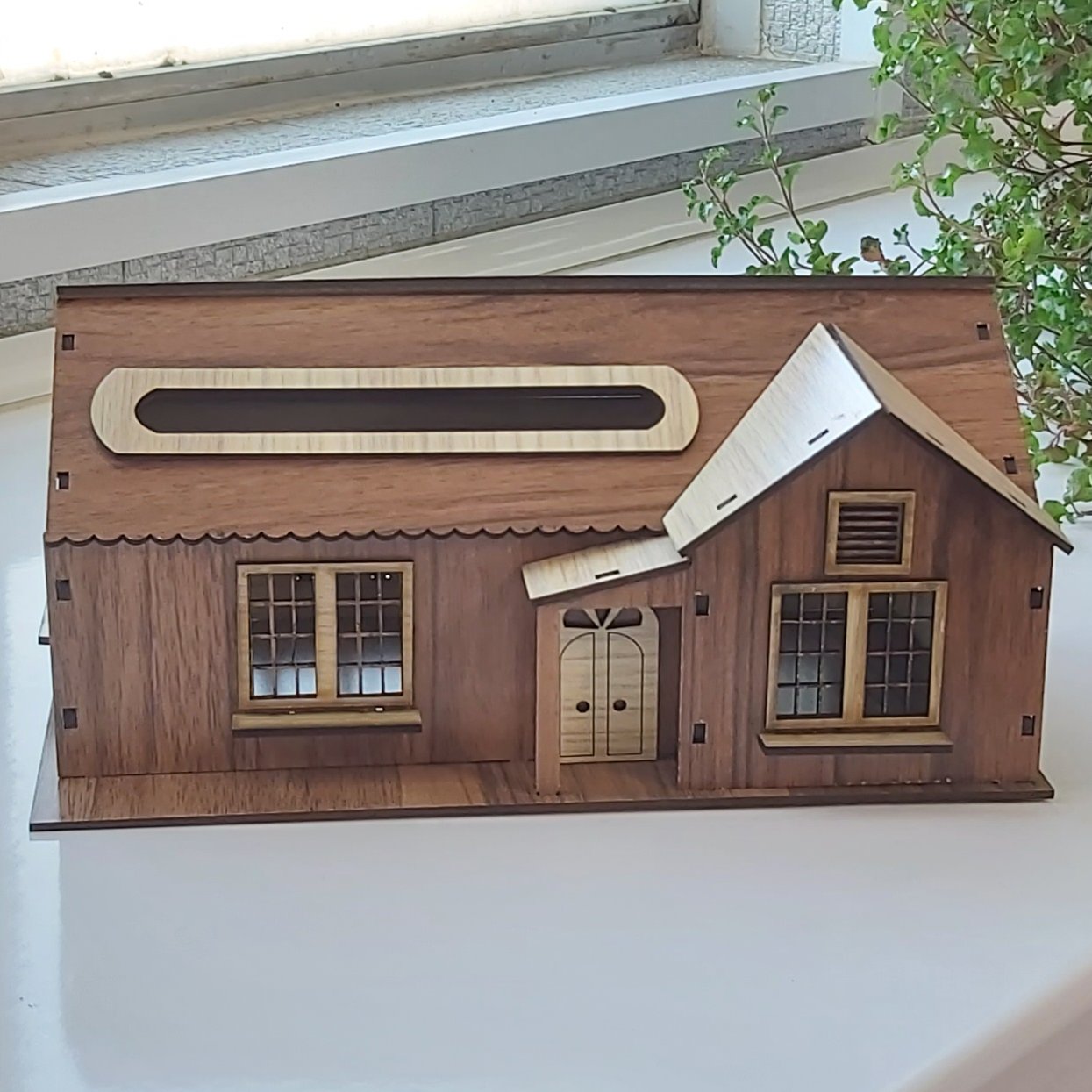 جا دستمال کاغذی کلبه