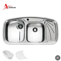 سینک استیل اخوان کد 141 در 50 توکار 