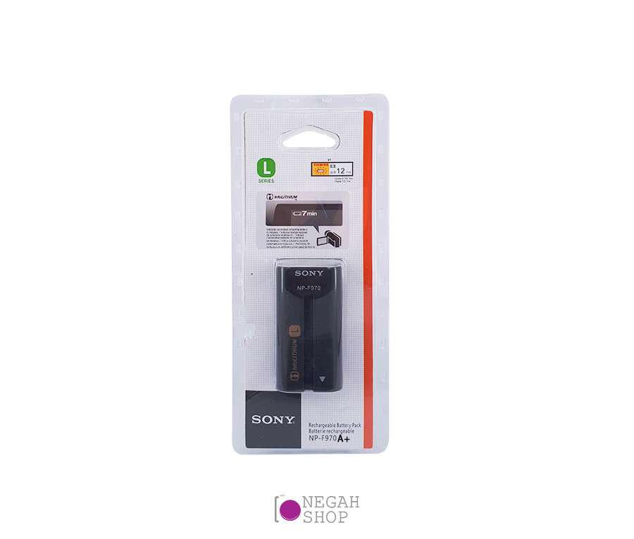 باتری سونی مدل Sony NP-F970 A  6600mAh Up to 12
