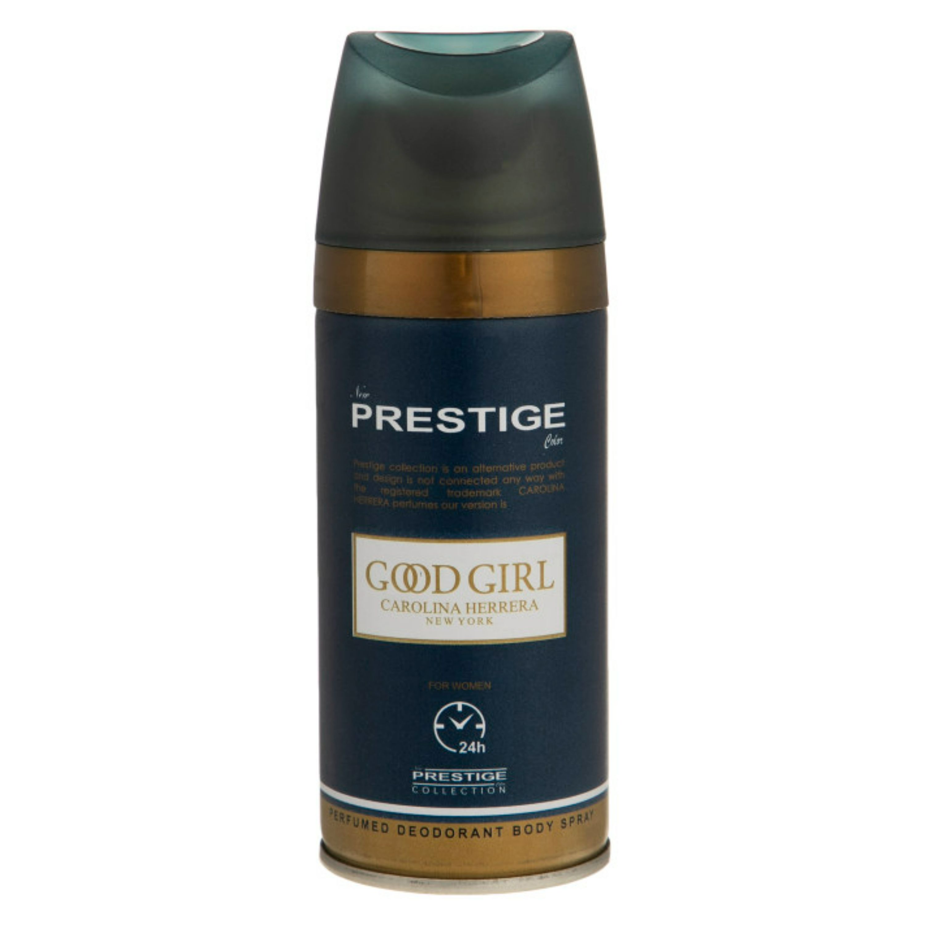 پرستیژ اسپری خوشبو کننده بدن زنانه رایحه گودگرل حجم 150 میل انقضا 1406