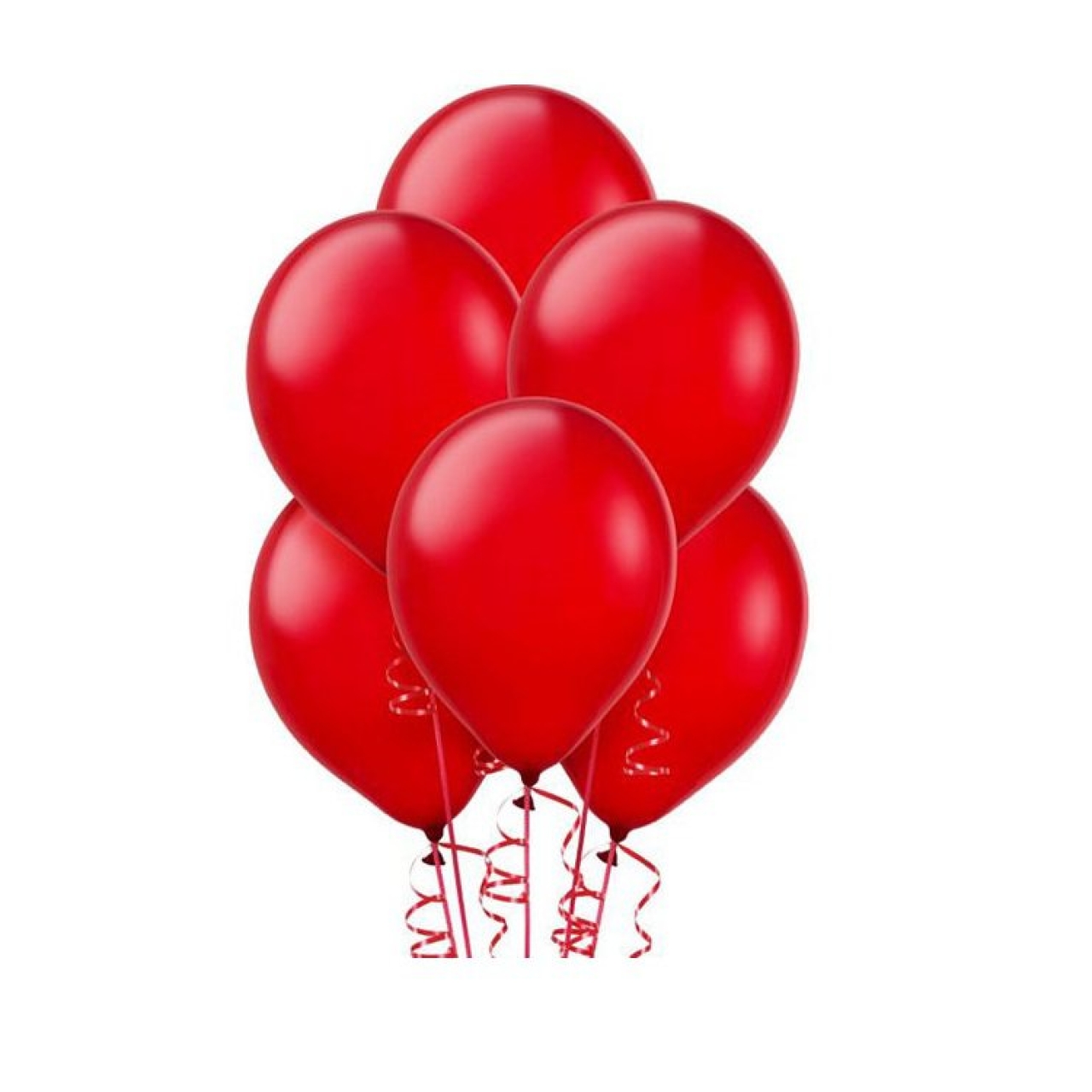 بادکنک لاتکس قرمز بسته 15 عددی