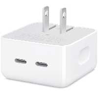 آداپتور شارژر اورجینال اپل 35 وات کامپکت 35W Dual USB-C Port Compact Power Adapter - Hiapple.ir