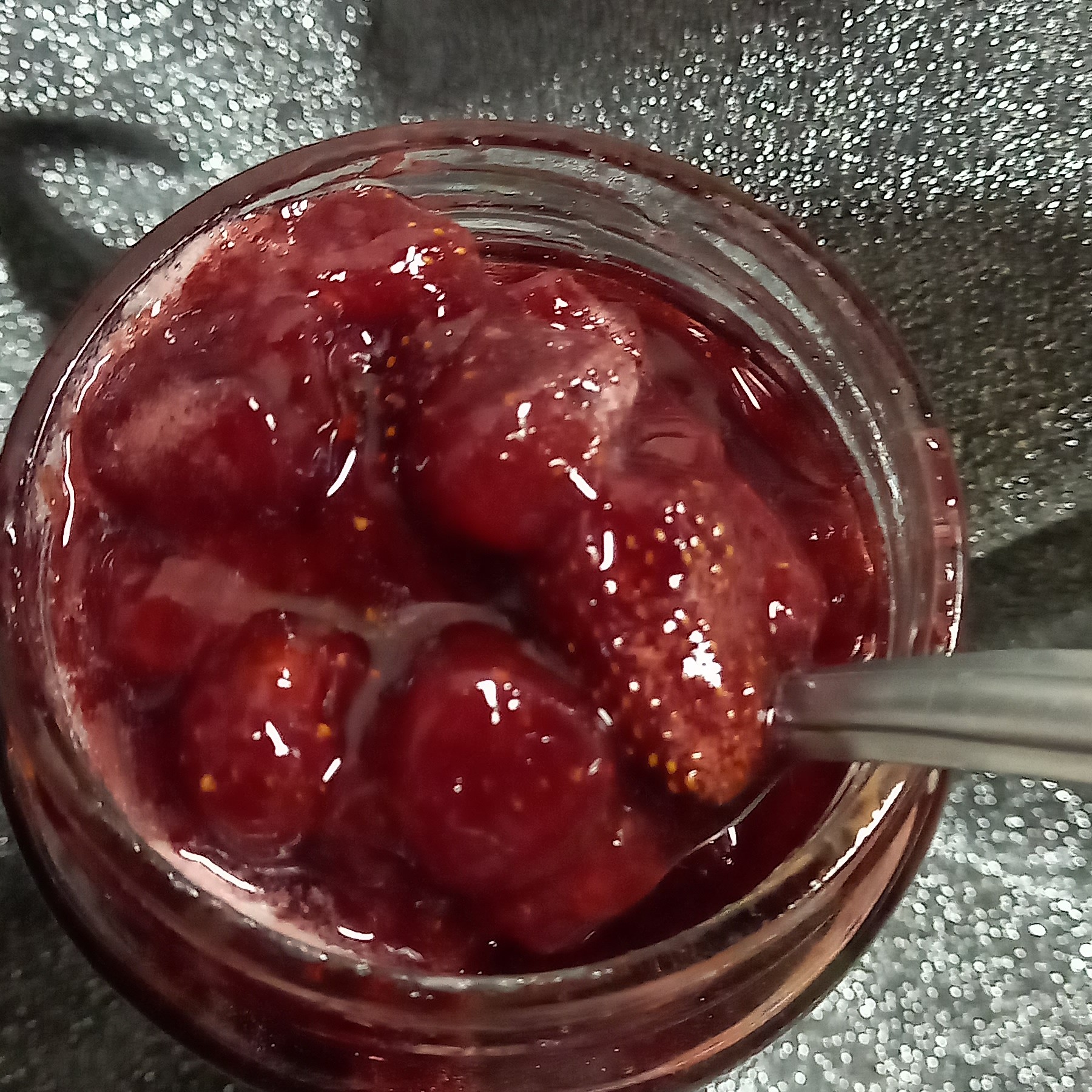 مربای توت فرنگی خونگی