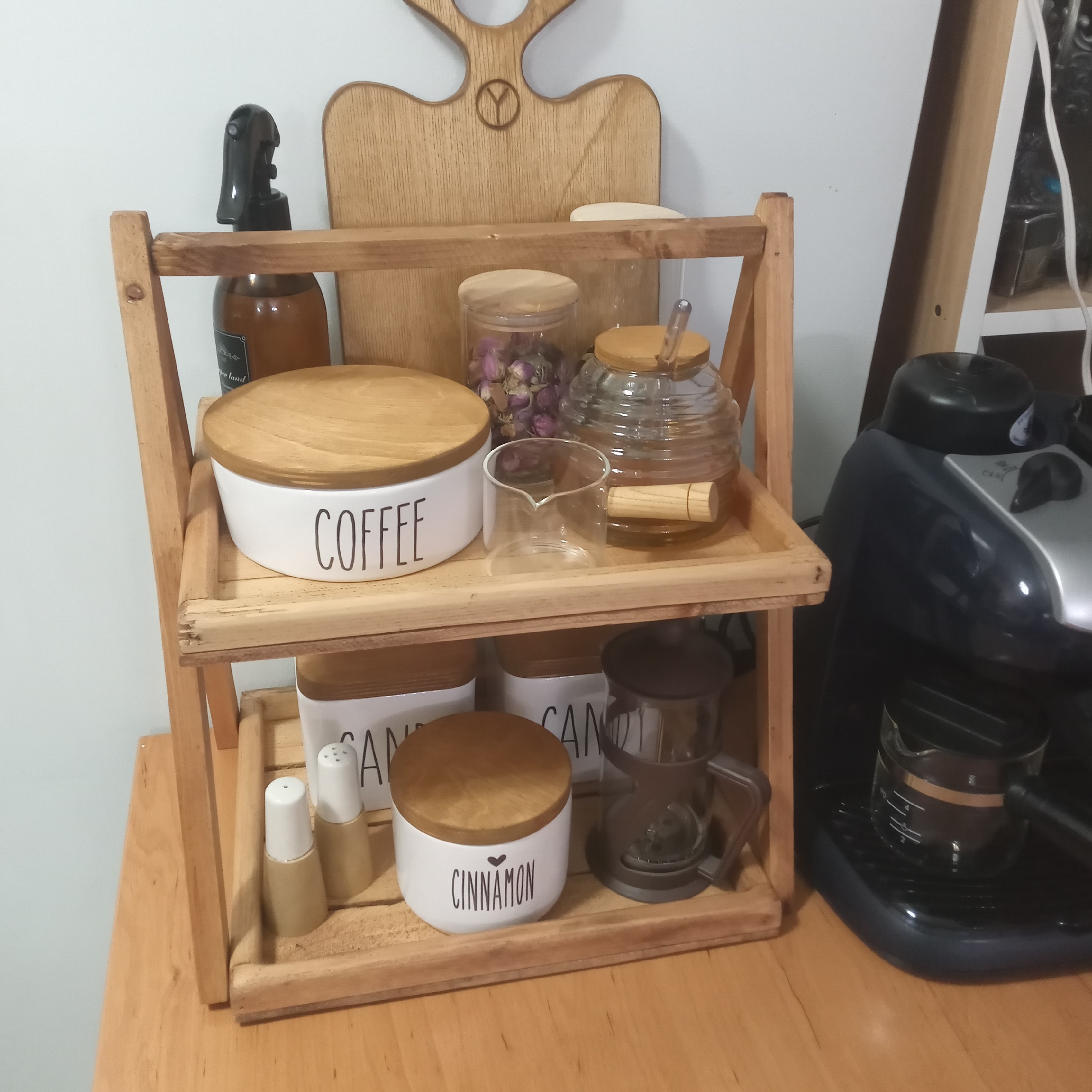 استند باکس چوبی کانتر