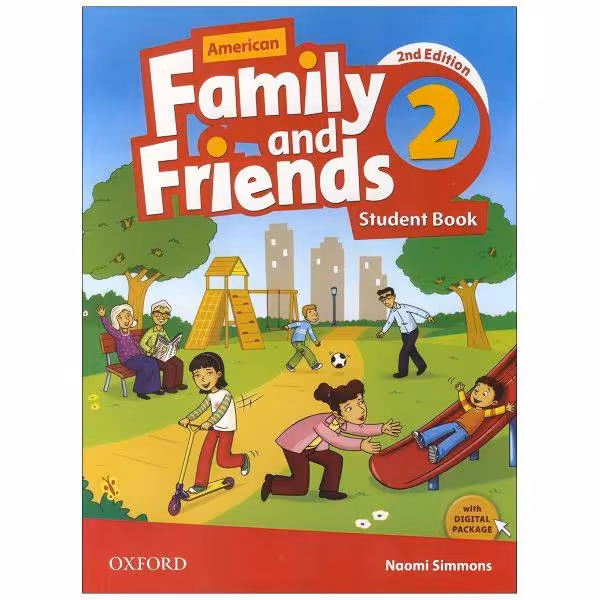 کتاب American Family and Friends 2 اثر Naomi Simmons نشر ابداع