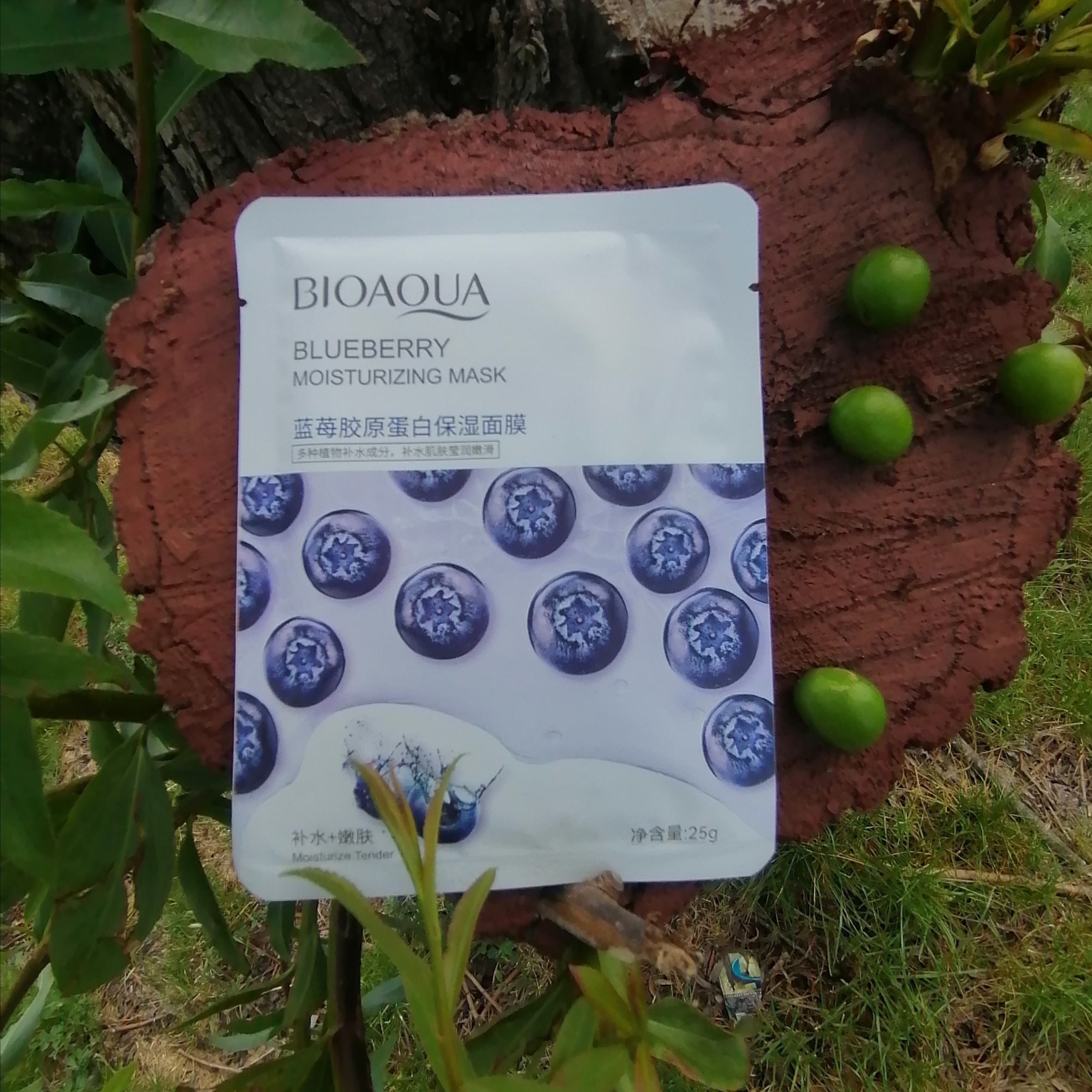 ماسک ورقه ای صورت بلوبری بیوآکوا 