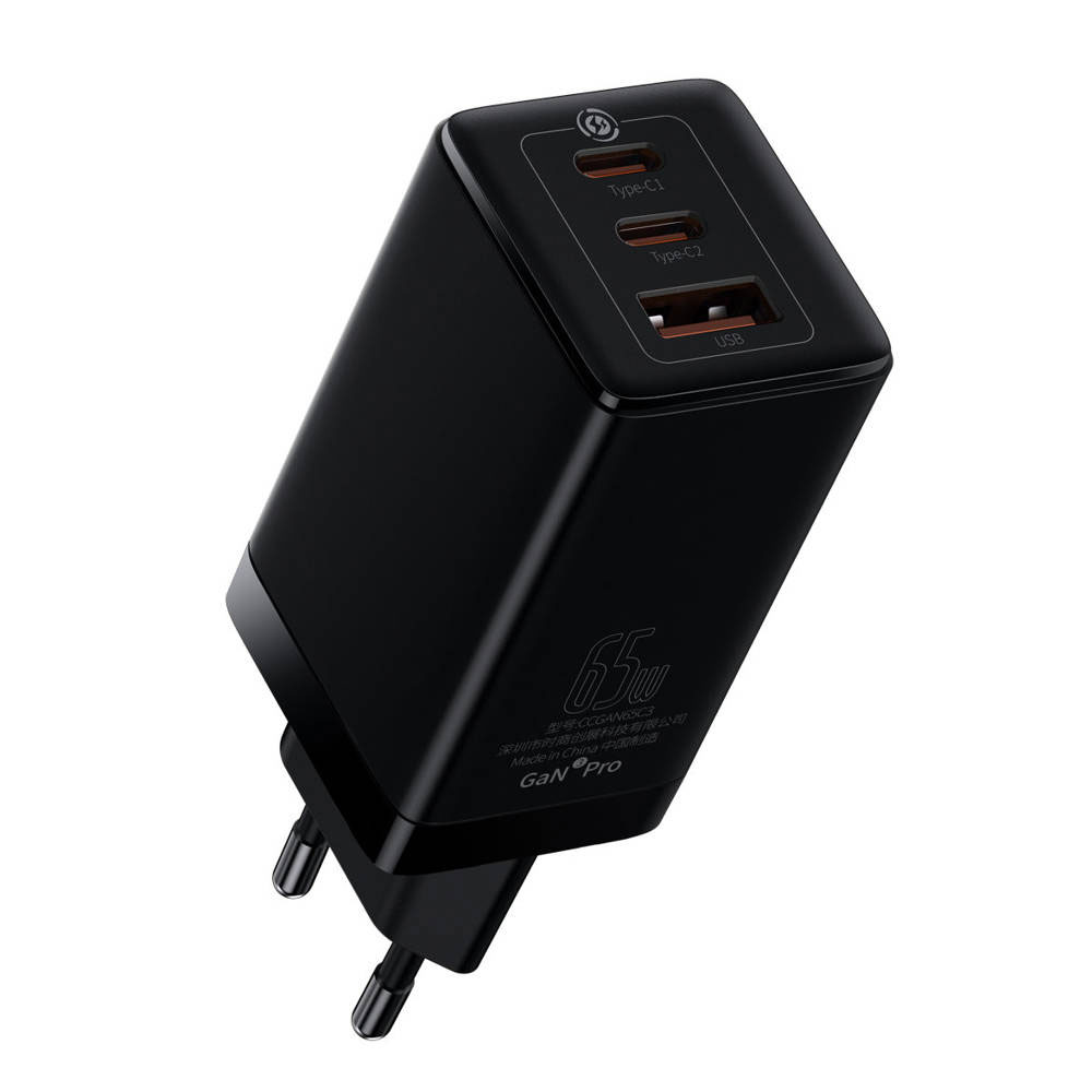 شارژر دیواری فست شارژ باسئوس Baseus GaN3 Pro Fast Charger