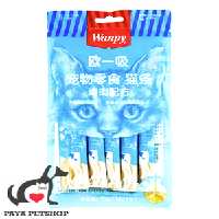 بستنی گربه برند ونپی با طعم مرغ بسته 5 عددی wanpy