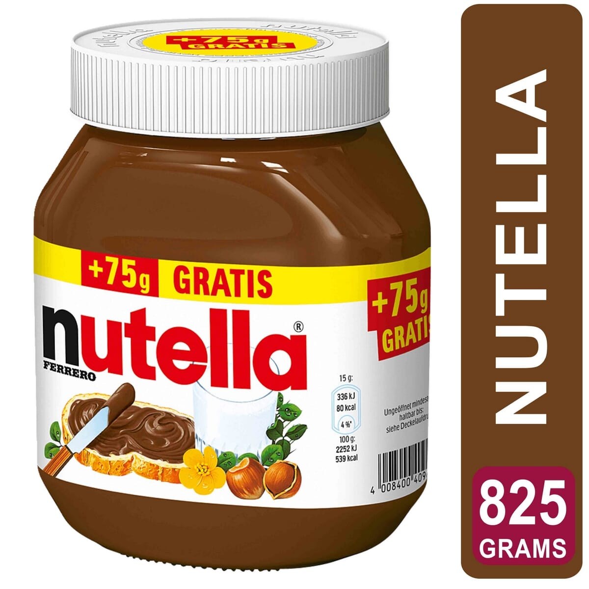 نوتلا شکلات  825 گرم اصل آلمان Nutella ارسال رایگان