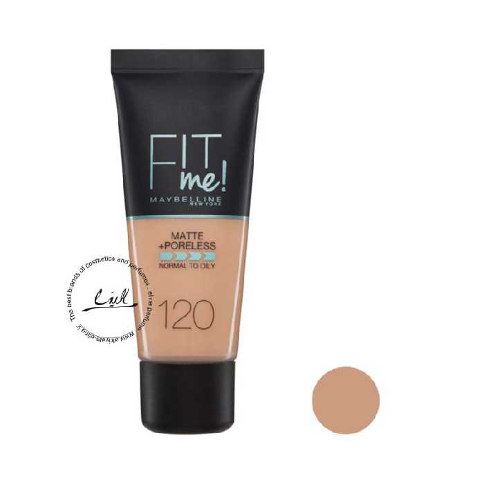 میبلین کرم پودر مدل Fit Me شماره 120