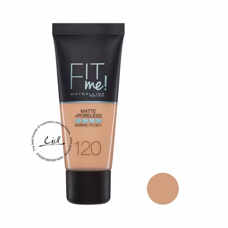 میبلین کرم پودر مدل Fit Me شماره 120