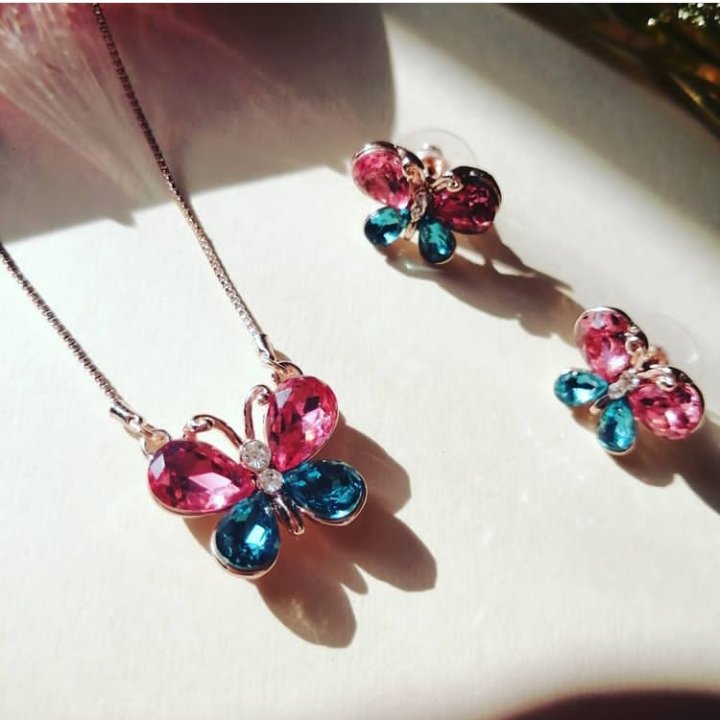 نیم ست برند وینویز طرح پروانه