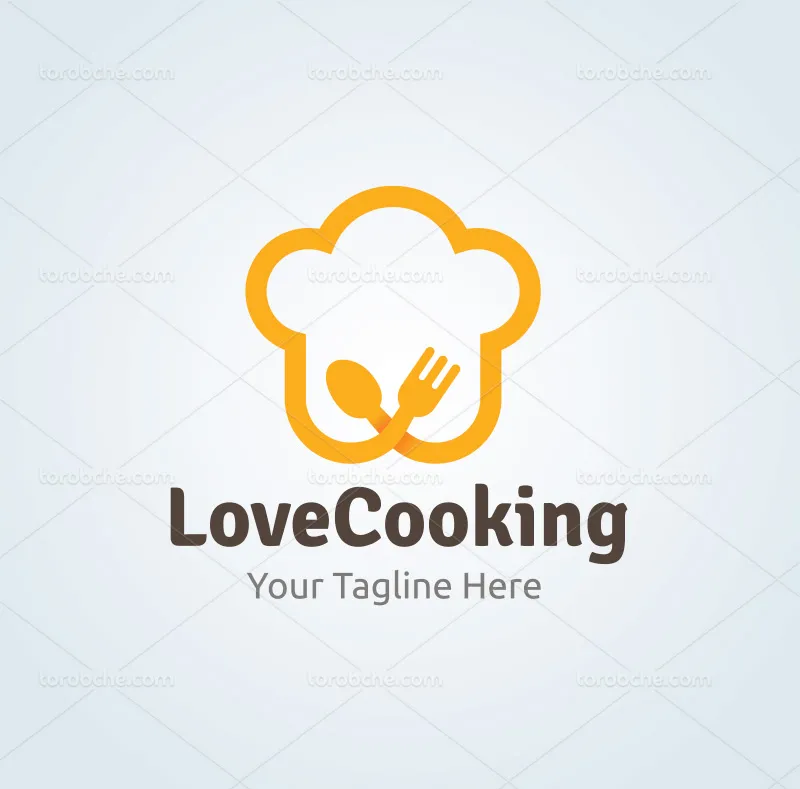 لوگو آشپزی | گرافیک با طعم تربچه