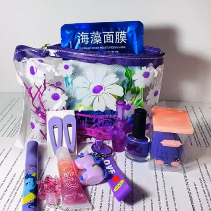 باکس کادویی دخترانه رنگ بنفش