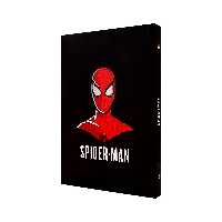 دفتر کلاسوری 100 برگ پدیده نقش مدل 26 حلقه کالکشن game طرح Spider Man کد 01