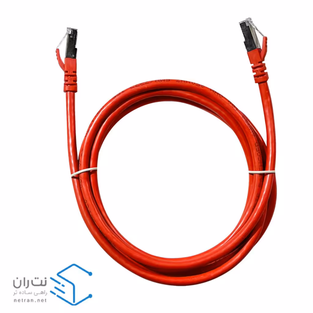 پچ کورد لگراند (کابل لن) Cat6 SFTP روکش PVC قرمز 2 متری