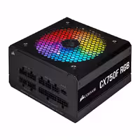 پاور 750 وات کورسیر مدل CX750F RGB Black Bronze Fully Modular