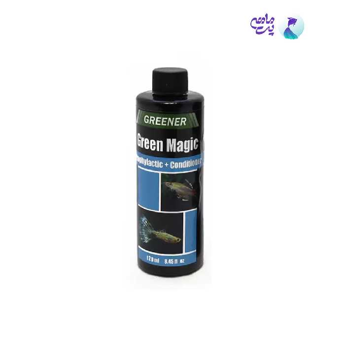 محلول گرین مجیک گرینر Greener Green Magic حجم 120 میلی لیتر