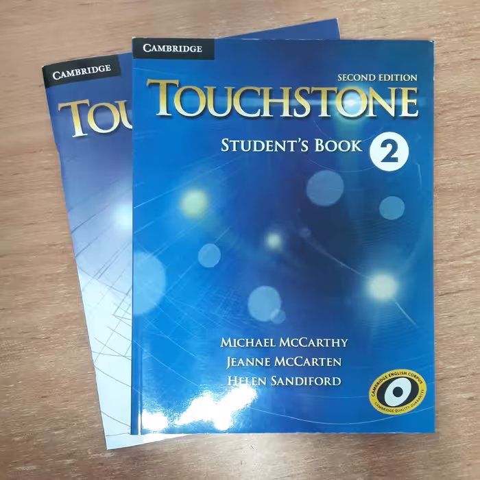 کتاب زبان تاچ استون Touchstone 2 ویرایش دوم به همراه کتاب کار