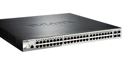 سوئیچ شبکه 48 پورت دی لینک مدل DGS-1210-52MP - فروشگاه اینترنتی طیف سنتر