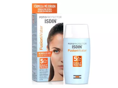 کرم ضدآفتاب ایزدین فیوژن واتر SPF 50 اصل 50میل