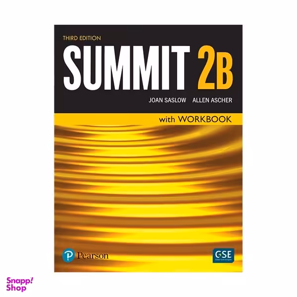 کتاب Summit 3rd 2B اثر Joan Saslow انتشارات Pearson