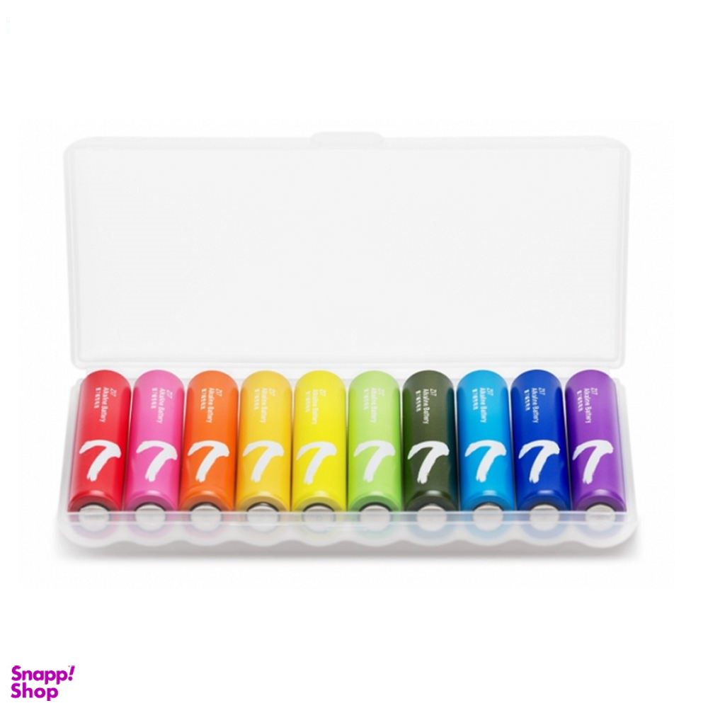 باتری نیم قلمی شیائومی مدل Alkaline ZI7 بسته 10 عددی