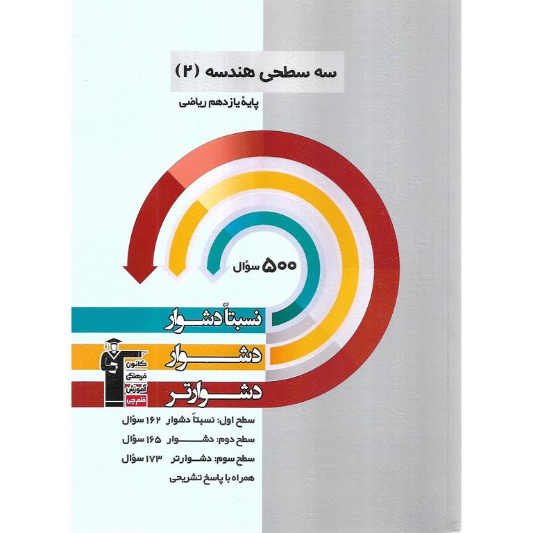 سه سطحی هندسه کنکور ریاضی یازدهم قلم چی