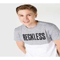 تی شرت سبز مردانه یقه دوچرخه تناسب منظم طرح دار خاکستری بازوی کوتاه T shirt Colin’s