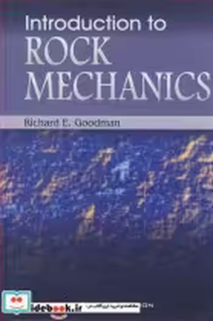 قیمت و خرید کتاب INTRODUCTION TO ROCK MECHANICS | ایده بوک