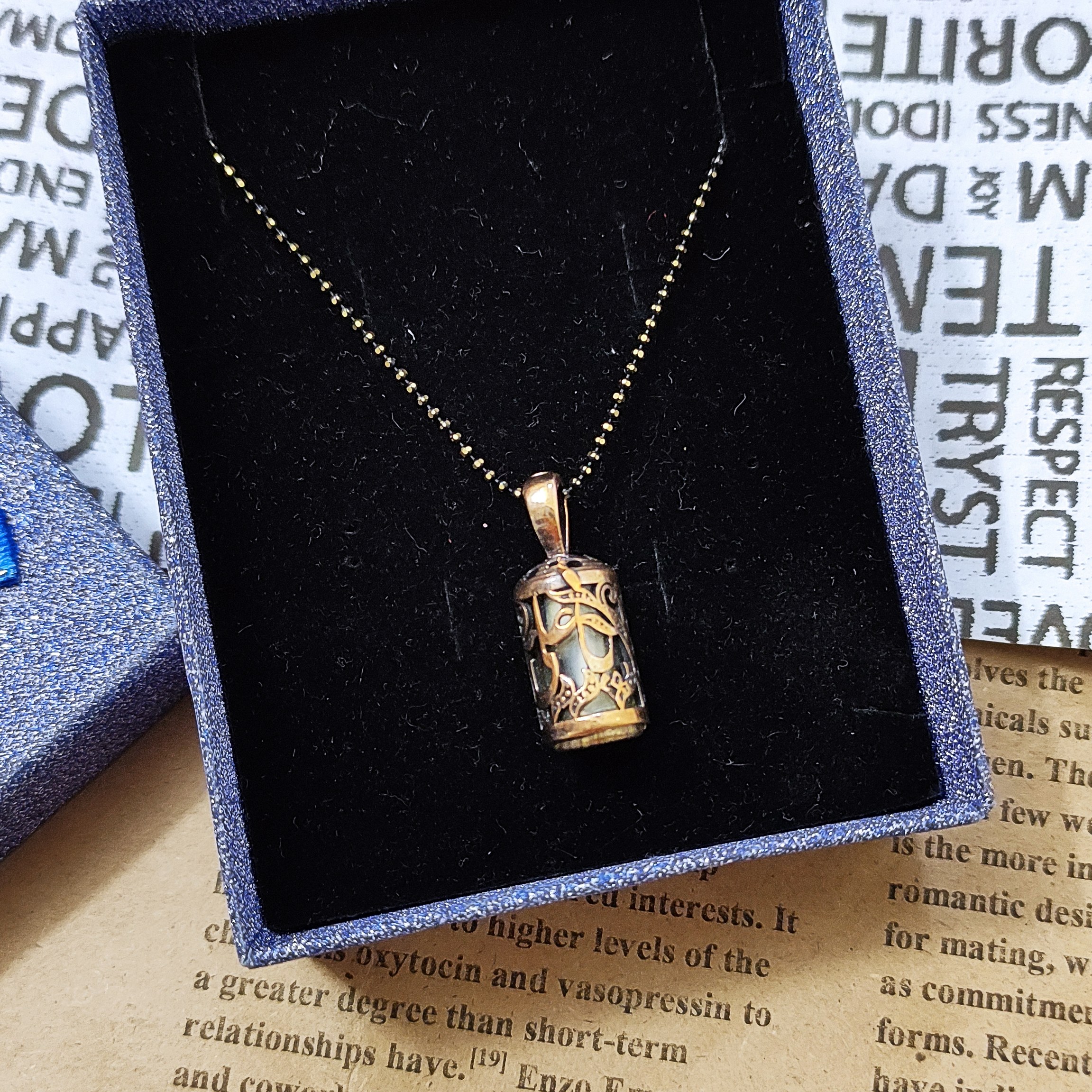 پلاک طلا روس  و زنجیر 