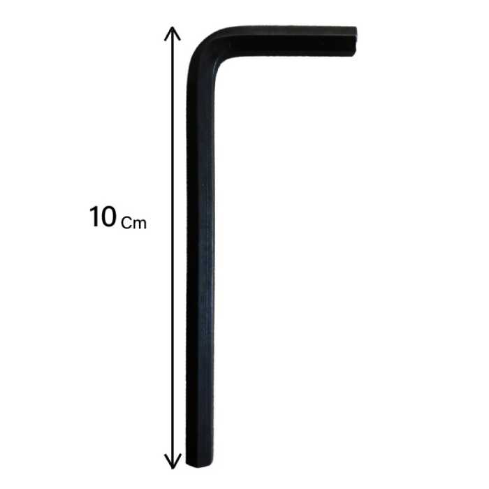 آچار آلن دوچرخه مدل کوتاه سایز 6 کد 1215002