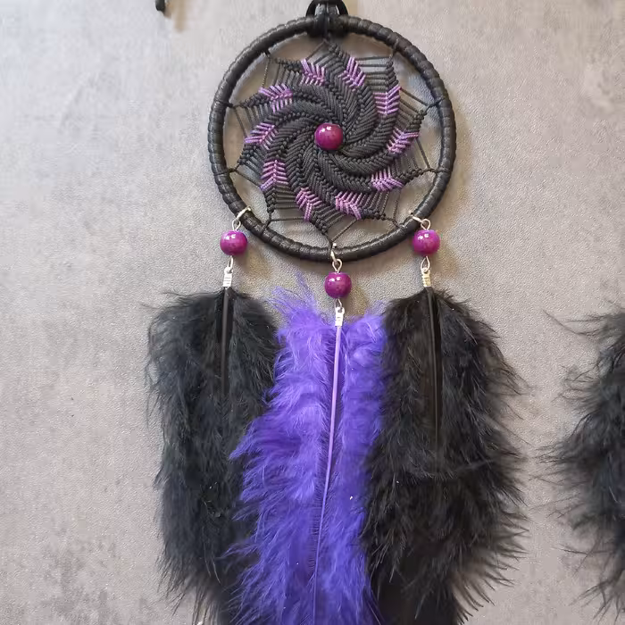 دریم کچر آویز ماشین مشکی بنفش خاص