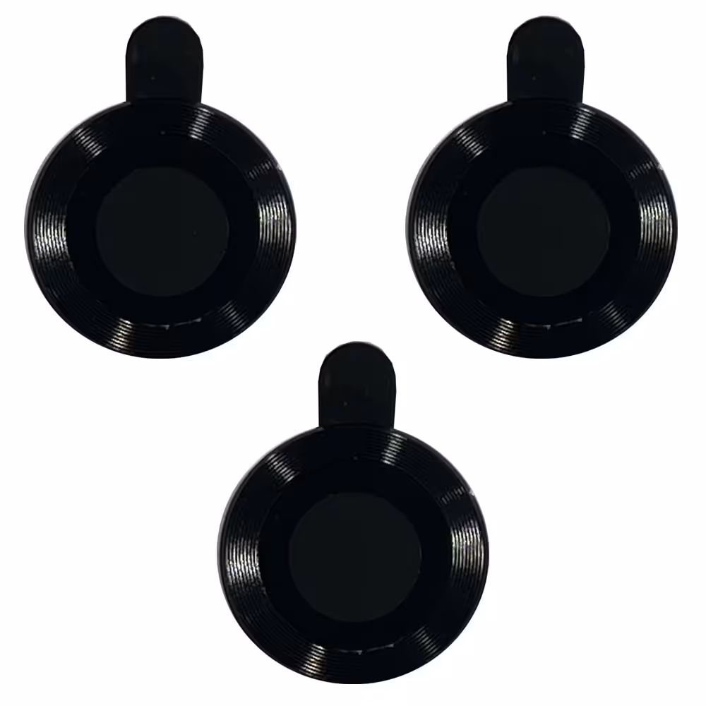 محافظ لنز دوربین رینگی موبایل اپل Iphone 11 Pro - 11 Pro Max - 12 Pro رنگ مشکی