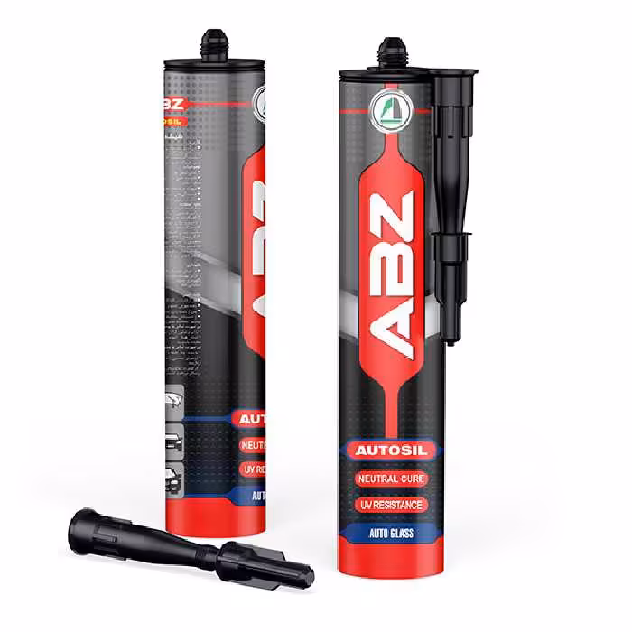 درزگیر سیلیکونی خنثی مشکی  ای بی زد AUTOSIL