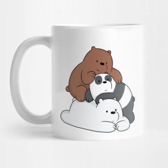 ماگ طرح خرس کد 03