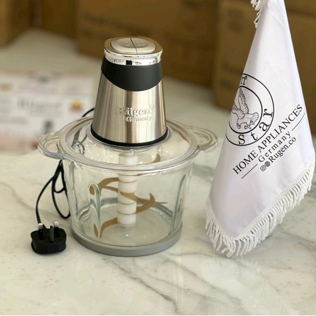 خردکن سه لیتری روگن شیشه پیرکس تیغه تیتانیوم 