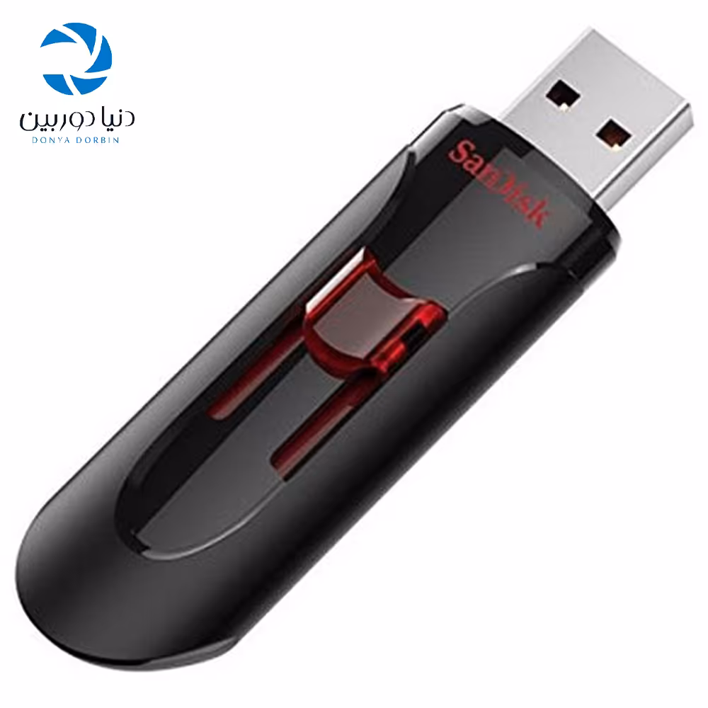 فلش مموری 32 گیگابایتی USB3سن دیسک مدل CRUZER GLIDE