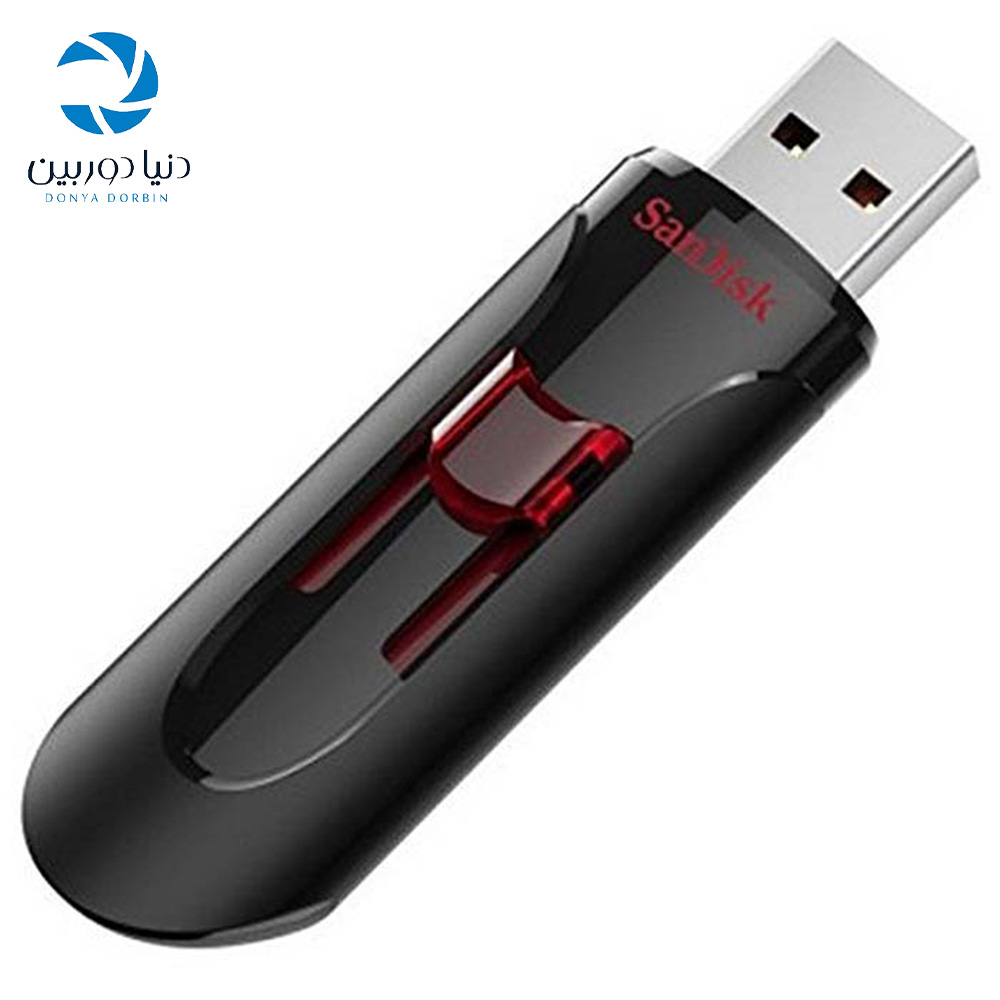 فلش مموری 32 گیگابایتی USB3سن دیسک مدل CRUZER GLIDE